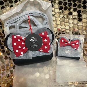 NWT Kate Spade Disney Minnie set